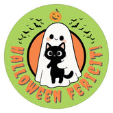 Insignă rotundă cu tematică de Halloween